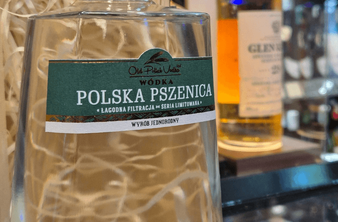 POLSKA PSZENICA VODKA TOP LABEL